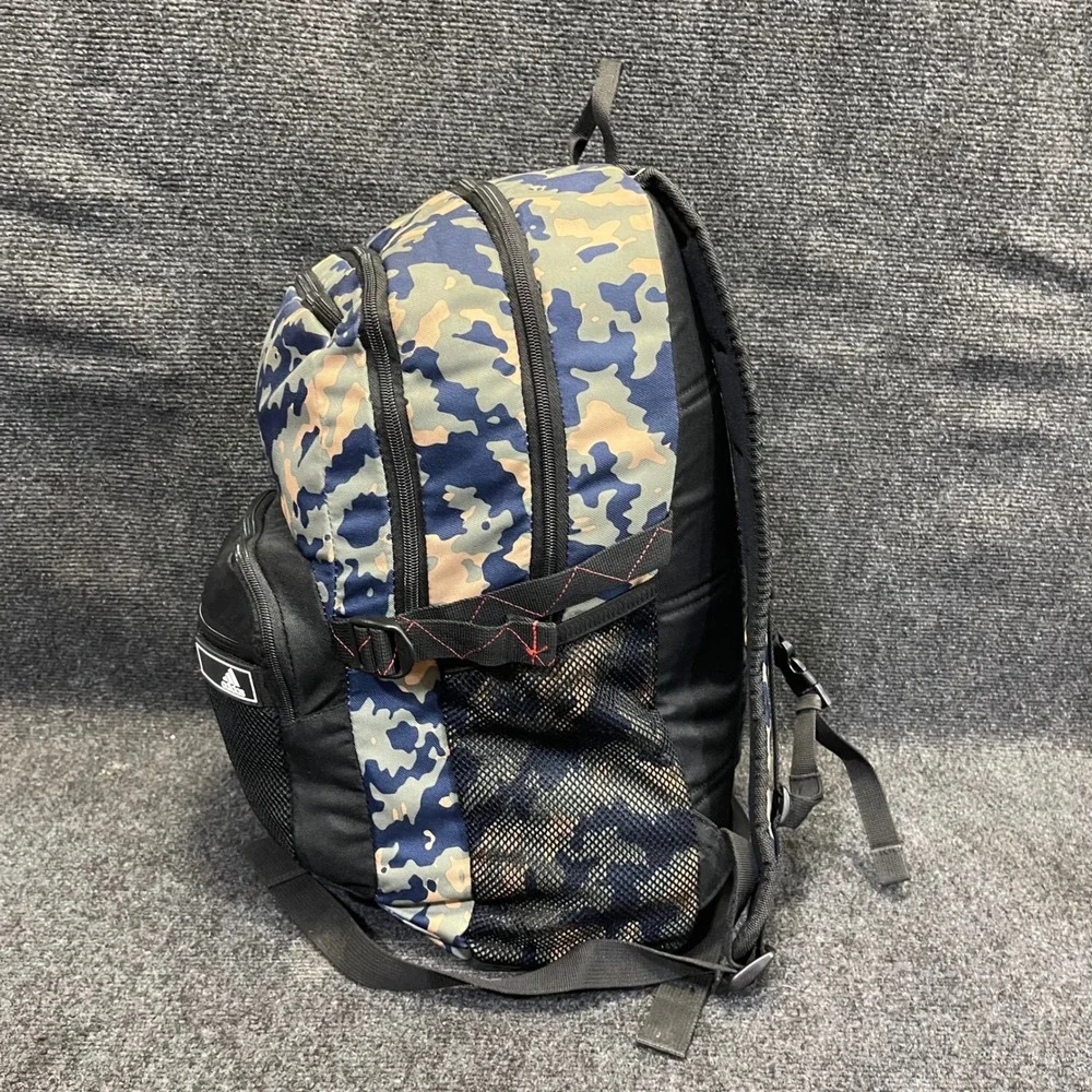 adidas 980592-0 Camo Navy Green School Travel Laptop Bag 24L Energy Backpack